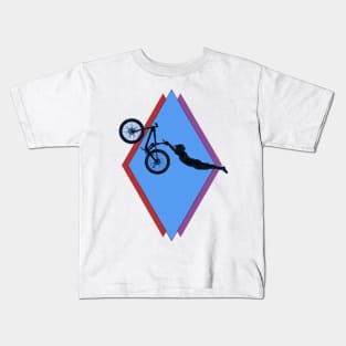 MTB - Epic Slopestyle Bike Jump Retro Kids T-Shirt